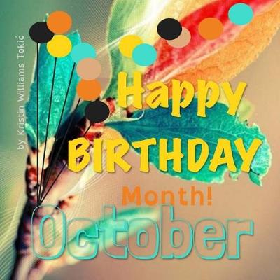 Book cover for Happy Birthday Month- October