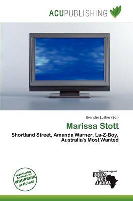 Book cover for Marissa Stott
