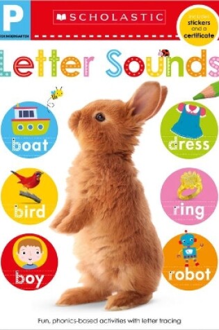 Cover of Letter Sounds Pre-K Workbook: Scholastic Early Learners (Skills Workbook)