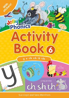 Book cover for Jolly Phonics Activity Book 6