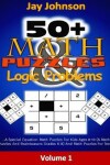 Book cover for 50+ Math Puzzles & Logic Problems