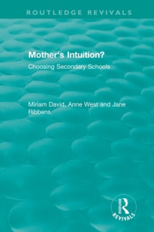 Cover of Mother's Intuition? (1994)