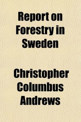 Cover of Report on Forestry in Sweden