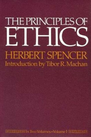 Cover of Principles of Ethics, The: In Two Volumes