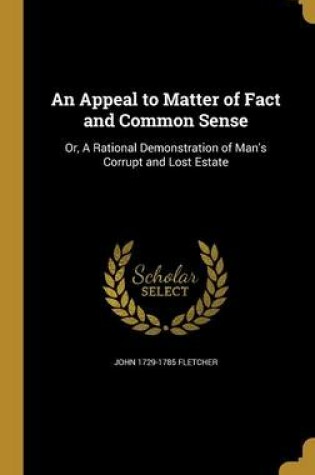 Cover of An Appeal to Matter of Fact and Common Sense