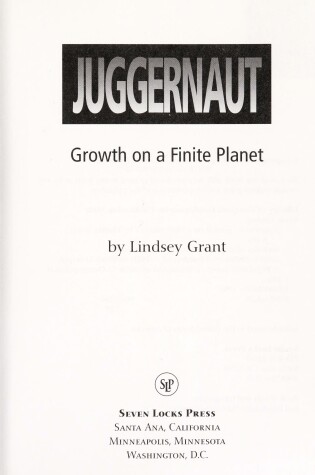 Cover of The Juggernaut