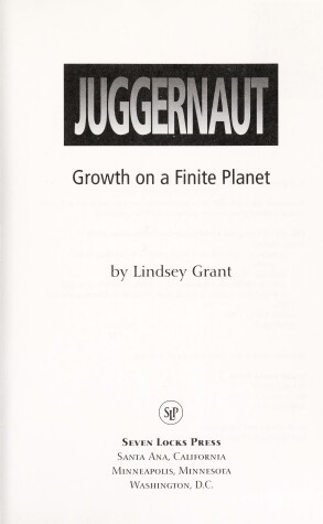 Book cover for The Juggernaut