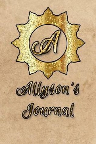 Cover of Allyson's Journal