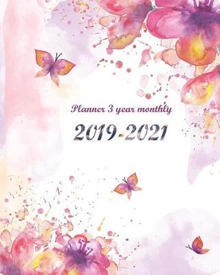Book cover for Planner 3 Year Monthly 2019-2021