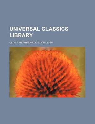 Book cover for Universal Classics Library Volume 8