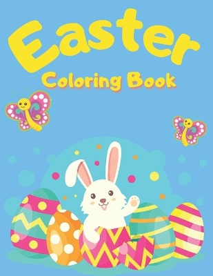 Book cover for Easter Coloring Book