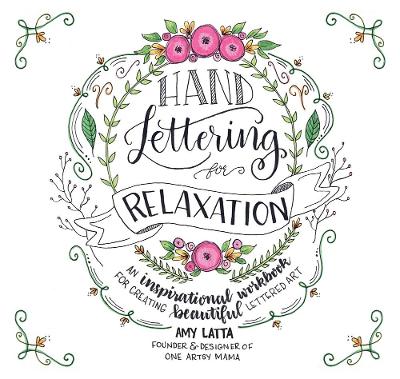 Book cover for Hand Lettering for Relaxation