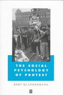 Book cover for The Social Psychology of Protest