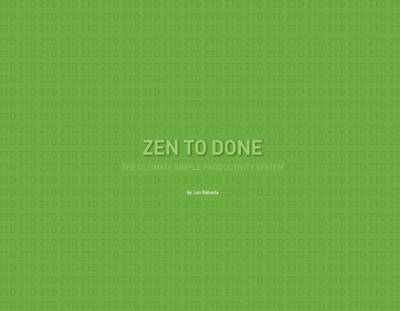 Book cover for Zen to Done