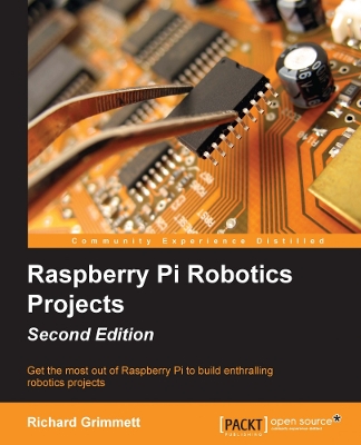 Book cover for Raspberry Pi Robotics Projects