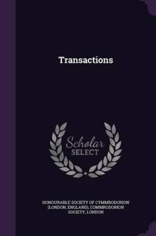 Cover of Transactions