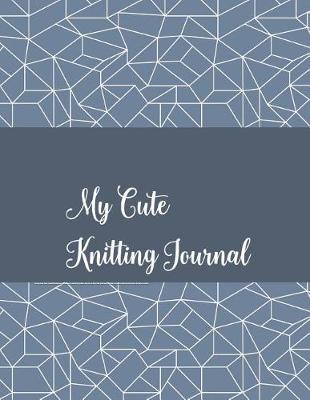 Book cover for My Cute Knitting Journal