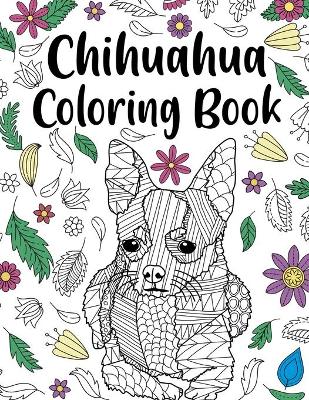 Book cover for Chihuahua Coloring book