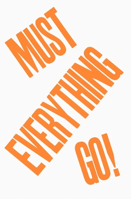 Book cover for Everything Must Go!