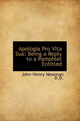 Cover of Apologia Pro Vita Sua