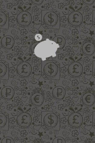 Cover of (Gray) Smart Piggy Monthly Household Budget Planner, 24 Months Expense Write-in Notebook