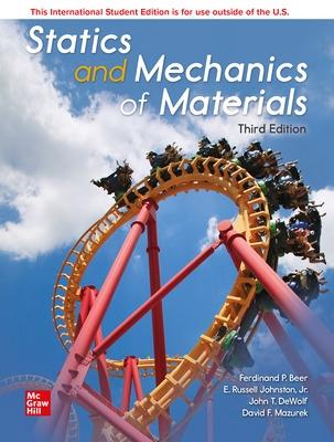 Book cover for ISE Statics and Mechanics of Materials