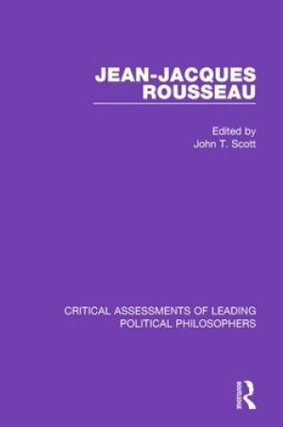 Cover of Jean-Jacques Rousseau Cri Asse Vol1