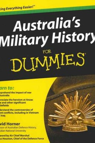 Cover of Australia's Military History For Dummies