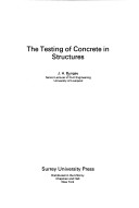 Book cover for Testing Concrete Structures 1e PB