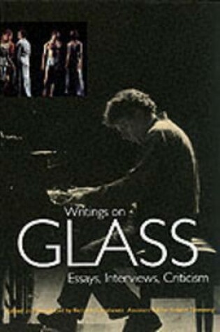 Cover of Writings on Glass