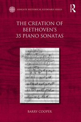 Book cover for The Creation of Beethoven's 35 Piano Sonatas