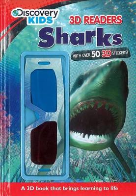 Book cover for Discovery Kids 3D Readers Sharks