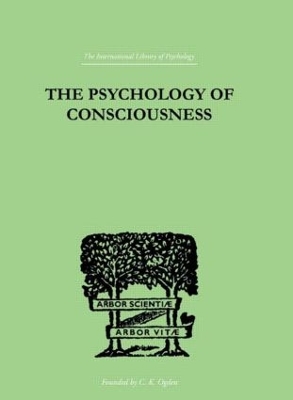 Book cover for The Psychology Of Consciousness