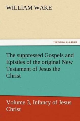 Cover of The Suppressed Gospels and Epistles of the Original New Testament of Jesus the Christ, Volume 3, Infancy of Jesus Christ