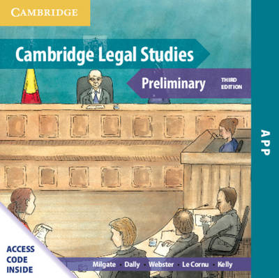 Book cover for Cambridge Preliminary Legal Studies App