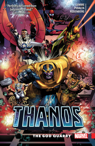 Book cover for Thanos Vol. 2: The God Quarry