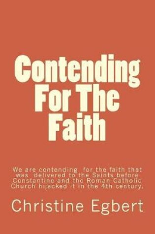 Cover of Contending For The Faith