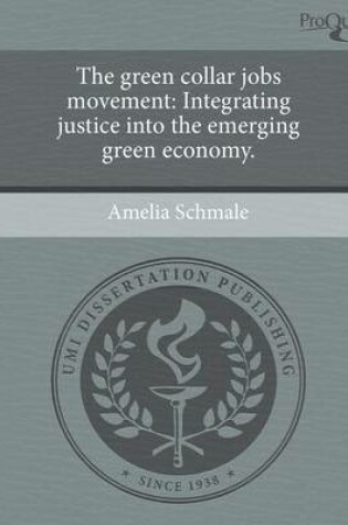 Cover of The Green Collar Jobs Movement