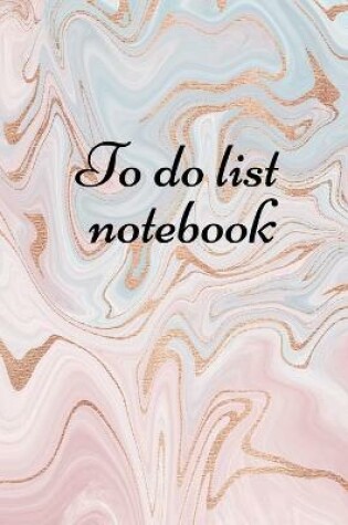 Cover of To do list Notebook