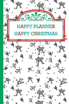 Book cover for F4 Monthly planner Christmas
