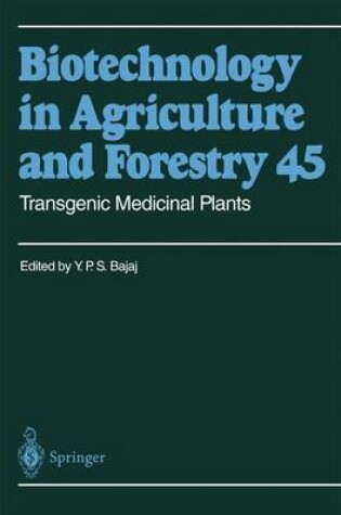 Cover of Transgenic Medicinal Plants