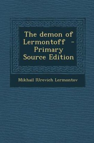 Cover of The Demon of Lermontoff