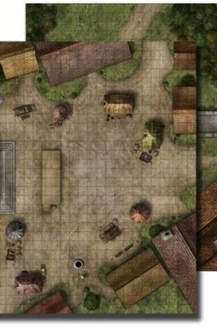 Cover of GameMastery Flip-Mat: Town Square