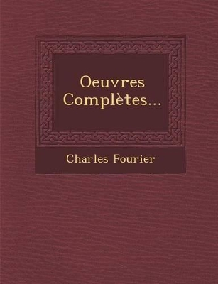 Book cover for Oeuvres Completes...