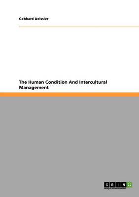 Book cover for The Human Condition And Intercultural Management