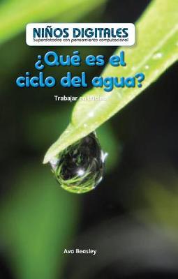 Cover of ¿Qué Es El Ciclo del Agua?: Trabajar En Bucles (What's the Water Cycle?: Working in a Loop)