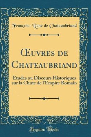 Cover of Oeuvres de Chateaubriand