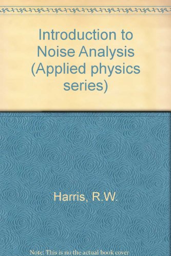 Book cover for Introduction to Noise Analysis