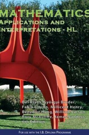 Cover of Mathematics: Applications and Interpretations (HL)