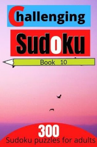 Cover of Challenging sudoku book 10